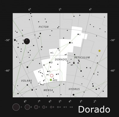 Золотая Рыба (Dorado, Doradus, Dor) _ Henize 55 (NGC 2014, NGC 2020) LMC.JPG