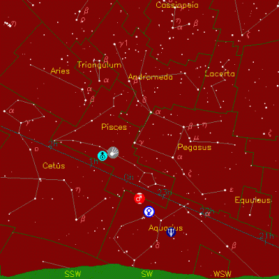 Mars & K° + 15P Finlay _ 09 02 2015 14 22 UTC + 3 мск Москва azimuth 223° Alt 22.20° поле 90°.gif