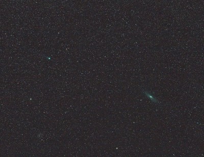 C2014 Q2 (Lovejoy) + Messier 31 Andromeda Galaxy (NGC 224) _ 12 02 2015 _ Daniel (Petit-Ebersviller) _ 2.JPG