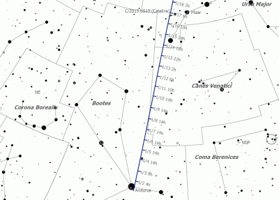 C2013 US10 (Catalina) _ CK13U10S _ UU111BE object _ карта движения кометы в январе 2016 _ фрагмент _ 1.gif