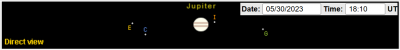 Jupiter & 4 Galilean moons _ Io (Jupiter I), Europa (Jupiter II), Ganymede (Jupiter III) + Callisto (Jupiter VI) _ 30 05 2023 _ 1.png